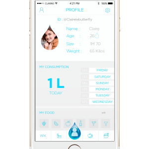 iphone clarins water keeper5